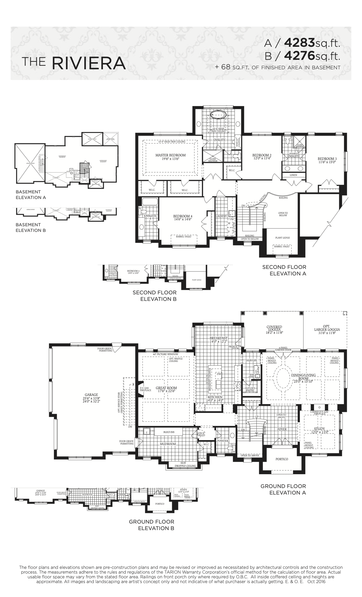 The Riviera floorplan