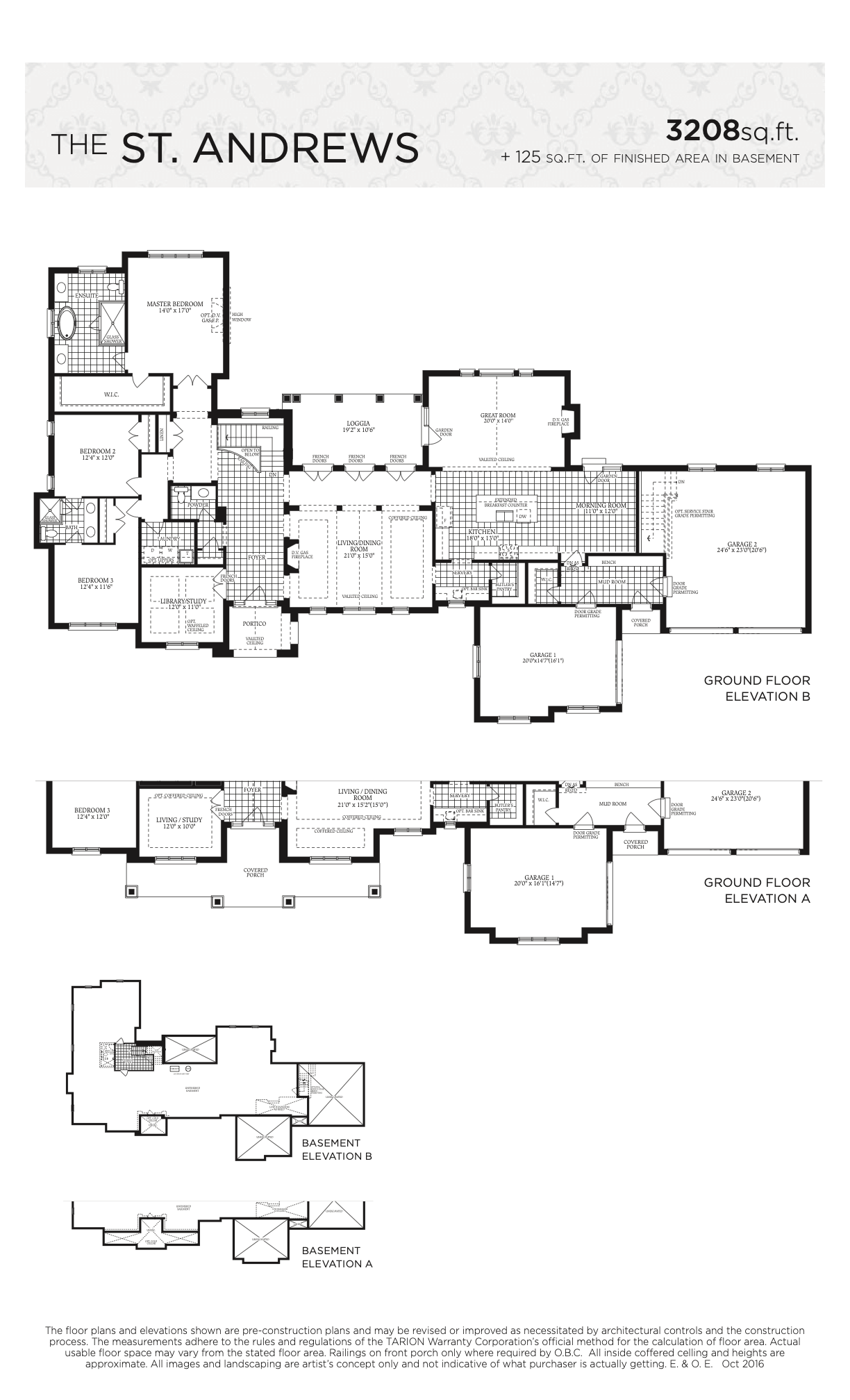 The St. Andrews floorplan