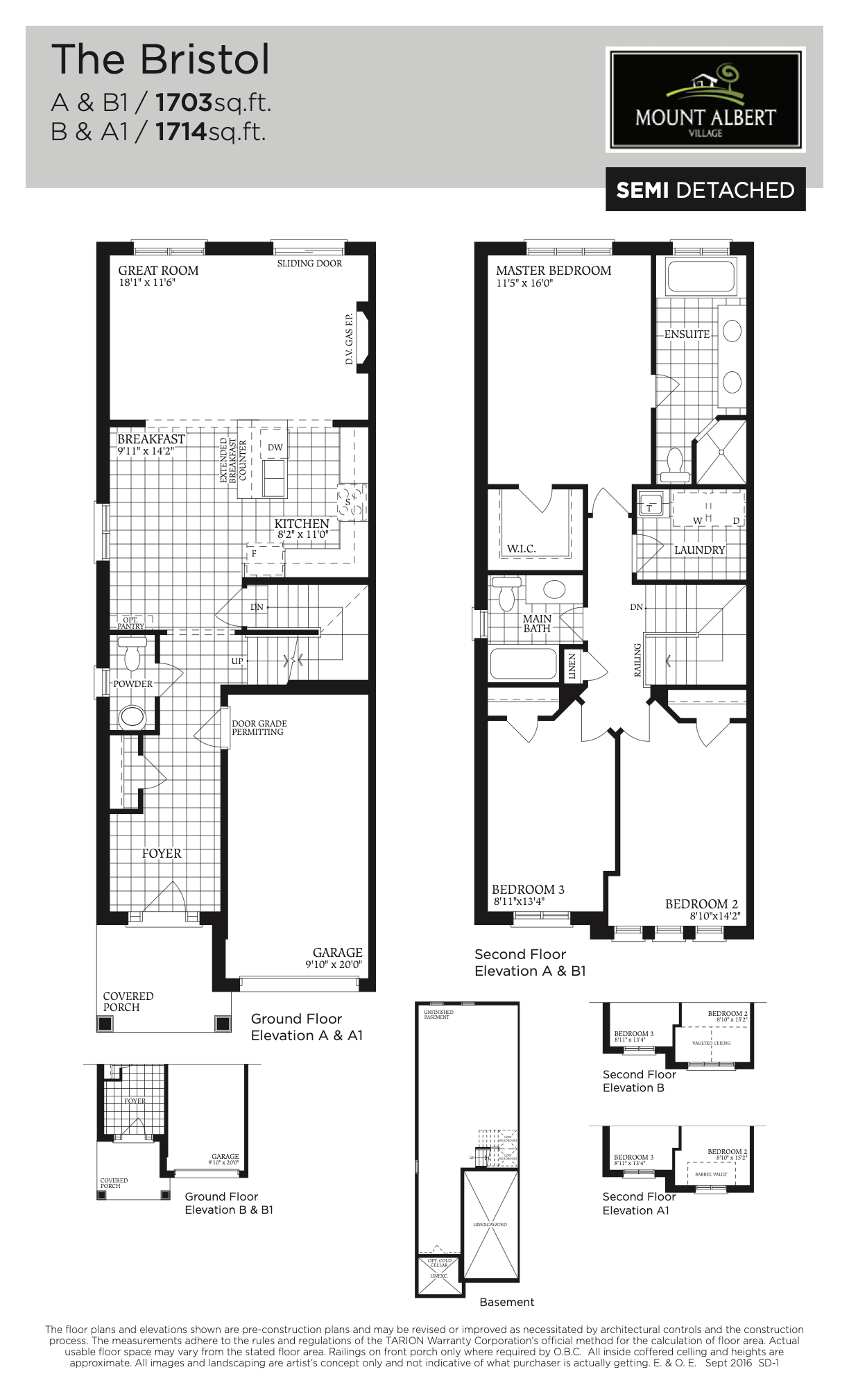 The Bristol floorplan