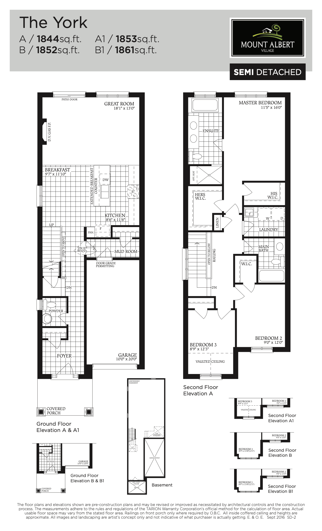 The York floorplan